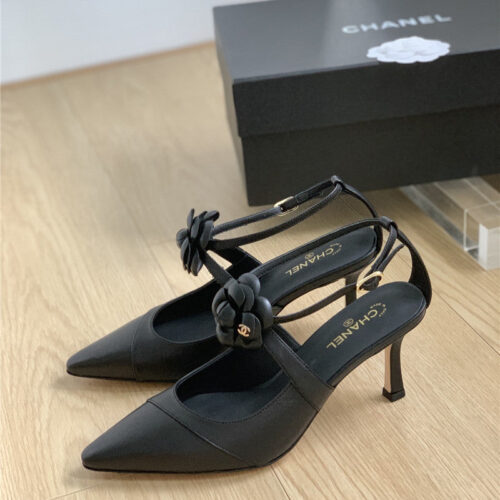 High Quality Luxury Chanel Camellia Thong Sandals – Style 87654 product detail