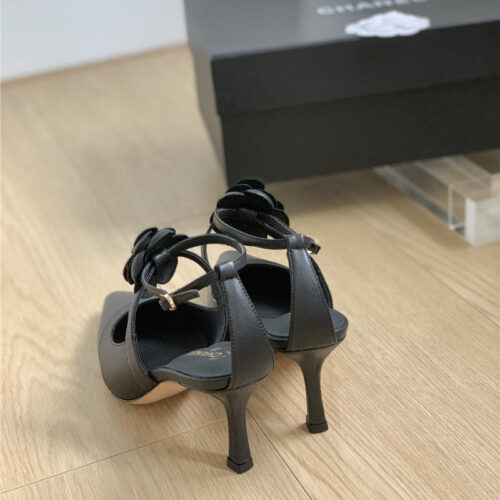 High Quality Luxury Chanel Camellia Thong Sandals – Style 87654 product detail