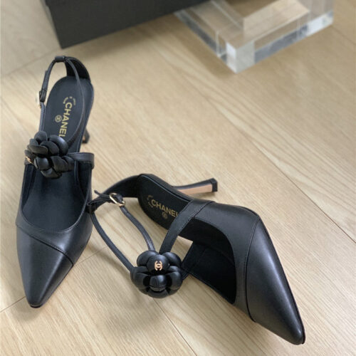 High Quality Luxury Chanel Camellia Thong Sandals – Style 87654 product detail