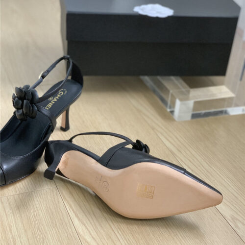 High Quality Luxury Chanel Camellia Thong Sandals – Style 87654 product detail