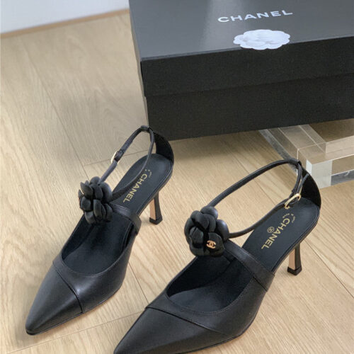 High Quality Luxury Chanel Camellia Thong Sandals – Style 87654