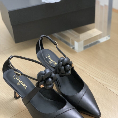 High Quality Luxury Chanel Camellia Thong Sandals – Style 87654 product detail