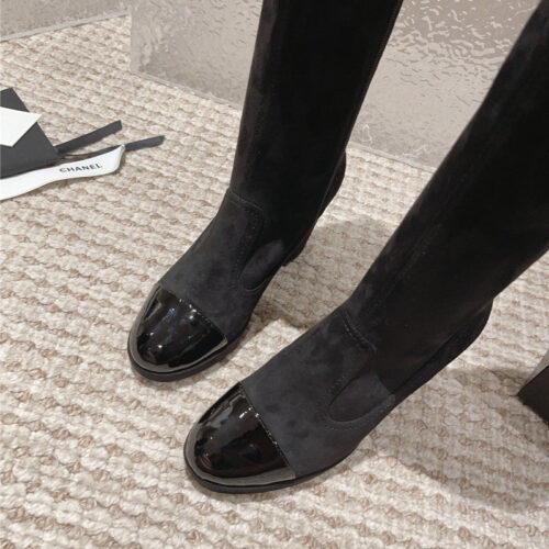 High Quality Luxury Chanel Catwalk Platform High Heel Boots – Style 02310 product detail