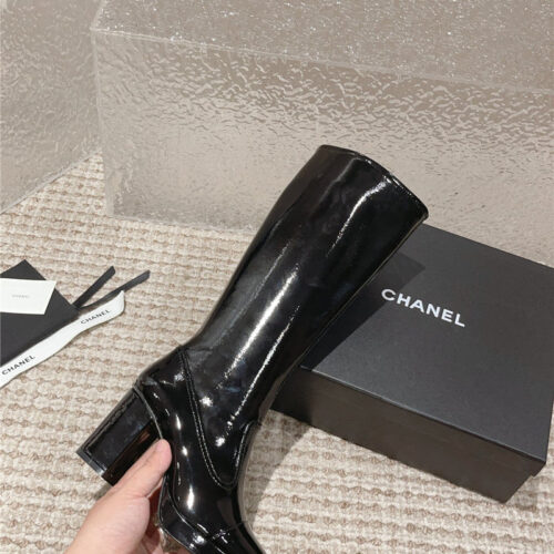 High Quality Luxury Chanel Catwalk Platform High Heel Boots – Style 69542 product detail