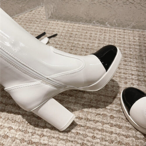 High Quality Luxury Chanel Catwalk Platform High Heel Boots – Style 67846 product detail