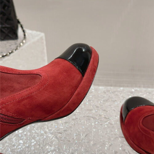 High Quality Luxury Chanel Catwalk Platform High Heel Boots – Style 00614 product detail