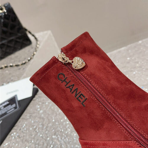 High Quality Luxury Chanel Catwalk Platform High Heel Boots – Style 00614 product detail