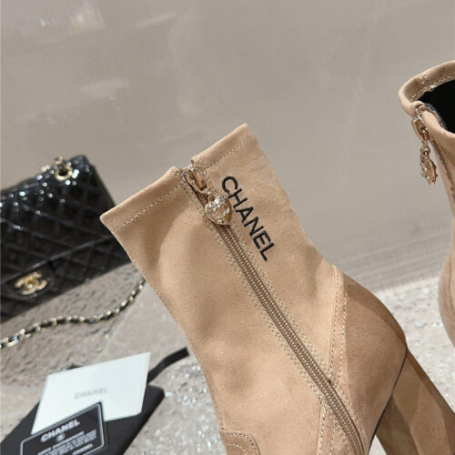 High Quality Luxury Chanel Catwalk Platform High Heel Boots – Style 33382 product detail