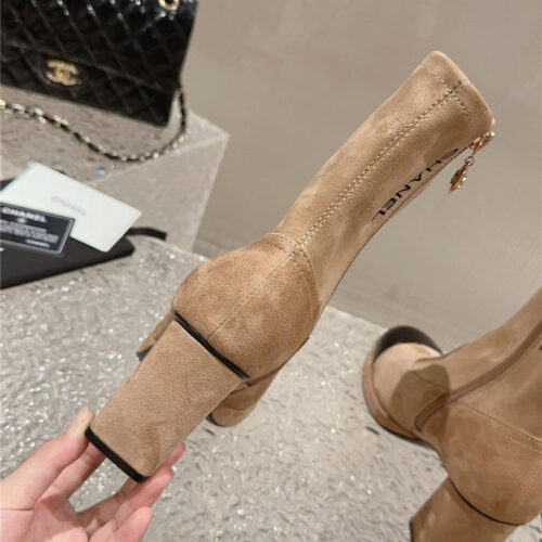 High Quality Luxury Chanel Catwalk Platform High Heel Boots – Style 33382 product detail
