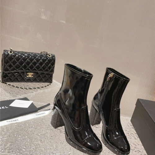 High Quality Luxury Chanel Catwalk Platform High Heel Boots – Style 98918 product detail
