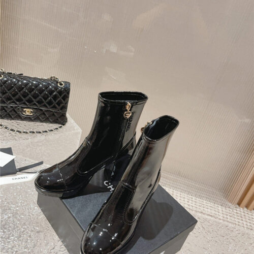 High Quality Luxury Chanel Catwalk Platform High Heel Boots – Style 98918 product detail