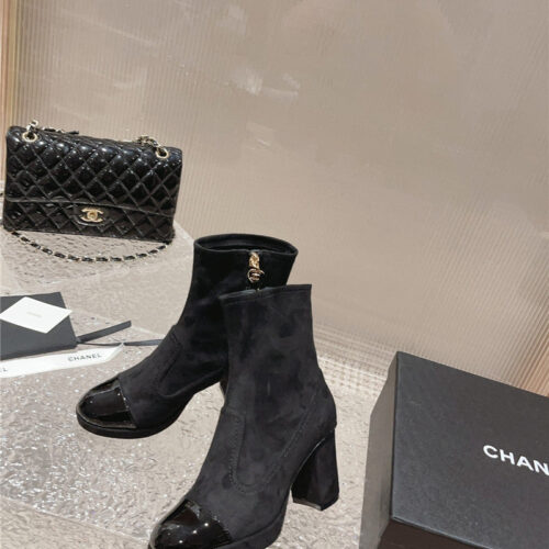 High Quality Luxury Chanel Catwalk Platform High Heel Boots – Style 64454