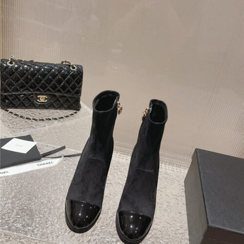 High Quality Luxury Chanel Catwalk Platform High Heel Boots – Style 64454 alternate view