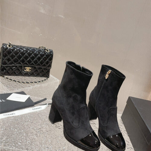High Quality Luxury Chanel Catwalk Platform High Heel Boots – Style 64454 product detail