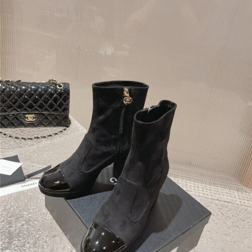 High Quality Luxury Chanel Catwalk Platform High Heel Boots – Style 64454 product detail
