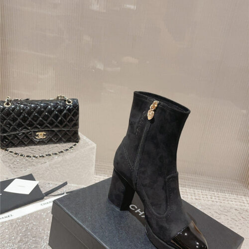 High Quality Luxury Chanel Catwalk Platform High Heel Boots – Style 64454 product detail