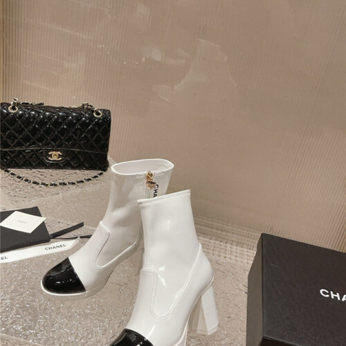 High Quality Luxury Chanel Catwalk Platform High Heel Boots