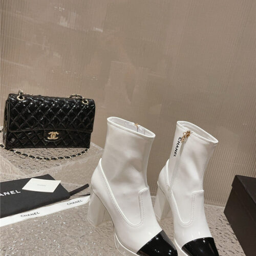 High Quality Luxury Chanel Catwalk Platform High Heel Boots product detail