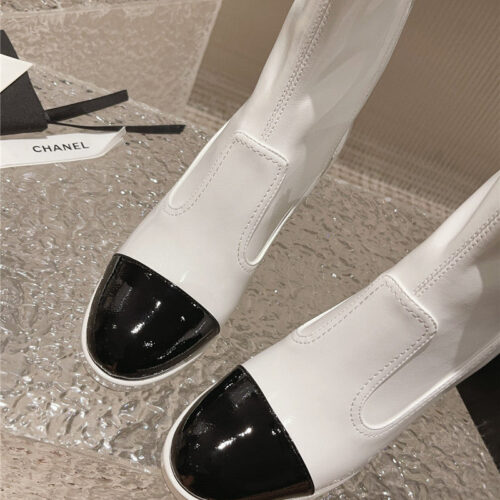 High Quality Luxury Chanel Catwalk Platform High Heel Boots product detail