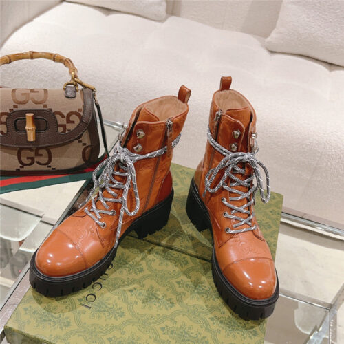 High Quality Luxury Gucci New Martin Boots – Style 97267 product detail
