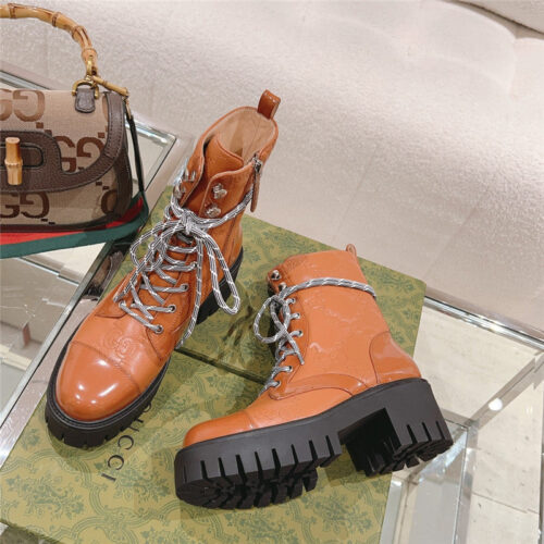 High Quality Luxury Gucci New Martin Boots – Style 97267 product detail