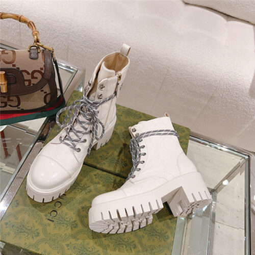 High Quality Luxury Gucci New Martin Boots – Style 95571 product detail