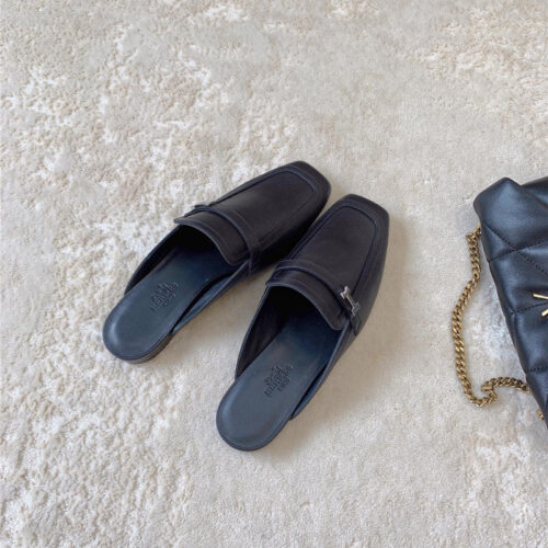 High Quality Luxury Hermes Casual Mules Slippers product detail