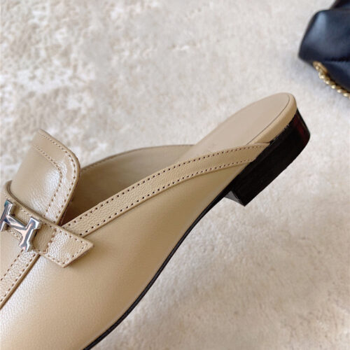 High Quality Luxury Hermes Casual Mules Slippers – Style 70563 product detail