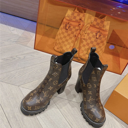 High Quality Luxury Louis Vuitton New Autumn And Winter High Heel Boots – Style 31875 alternate view