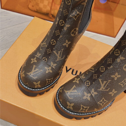 High Quality Luxury Louis Vuitton New Autumn And Winter High Heel Boots – Style 31875 product detail