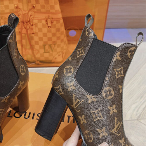 High Quality Luxury Louis Vuitton New Autumn And Winter High Heel Boots – Style 31875 product detail