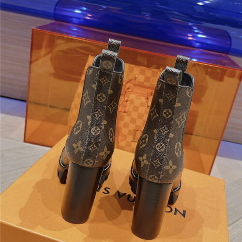 High Quality Luxury Louis Vuitton New Autumn And Winter High Heel Boots – Style 31875 product detail