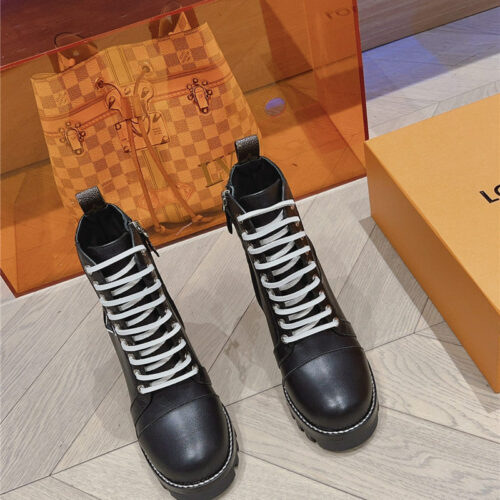 High Quality Luxury Louis Vuitton New Autumn And Winter High Heel Boots