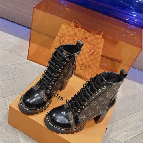 High Quality Luxury Louis Vuitton New Autumn And Winter High Heel Boots – Style 62947 alternate view