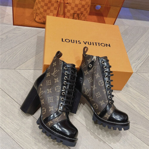 High Quality Luxury Louis Vuitton New Autumn And Winter High Heel Boots – Style 62947 product detail