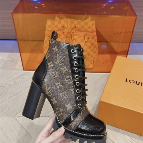 High Quality Luxury Louis Vuitton New Autumn And Winter High Heel Boots – Style 62947 product detail