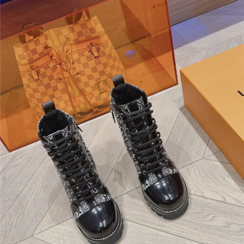 High Quality Luxury Louis Vuitton New Autumn And Winter High Heel Boots – Style 95715