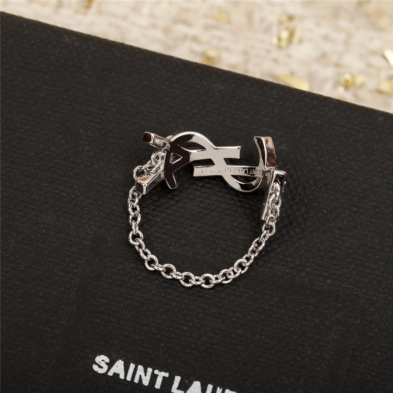 High Quality Luxury YSL Letter Classic Ring product detail