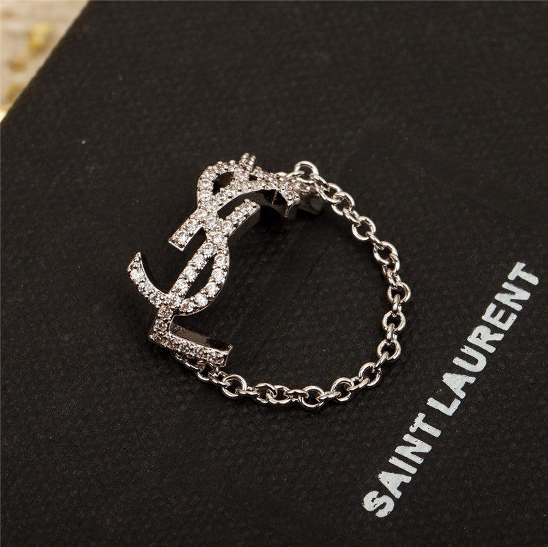 High Quality Luxury YSL Letter Classic Ring product detail