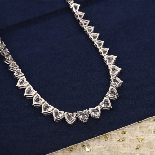 High Quality Luxury Chanel Love White Diamond Necklace product detail