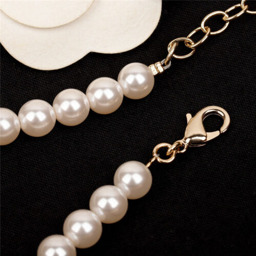 High Quality Luxury Chanel Letter Pearl Necklace product detail