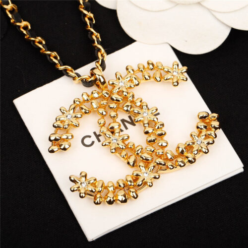 High Quality Luxury Chanel Handmade Small Flower Double C Long Chain product detail
