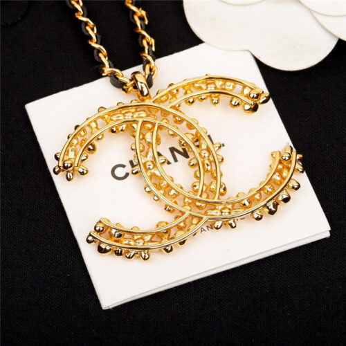 High Quality Luxury Chanel Handmade Small Flower Double C Long Chain product detail