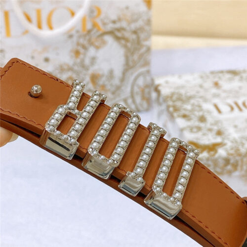 High Quality Luxury Dior New D-Fence Dior Belt – Style 81158 alternate view