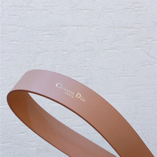 High Quality Luxury Dior Gold Brass Metal 30 Montaigne *Cd* Belt – Style 35430 product detail