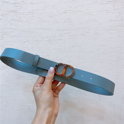 High Quality Luxury Dior Gold Brass Metal 30 Montaigne *Cd* Belt