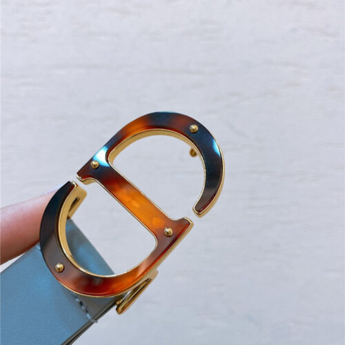 High Quality Luxury Dior Gold Brass Metal 30 Montaigne *Cd* Belt product detail
