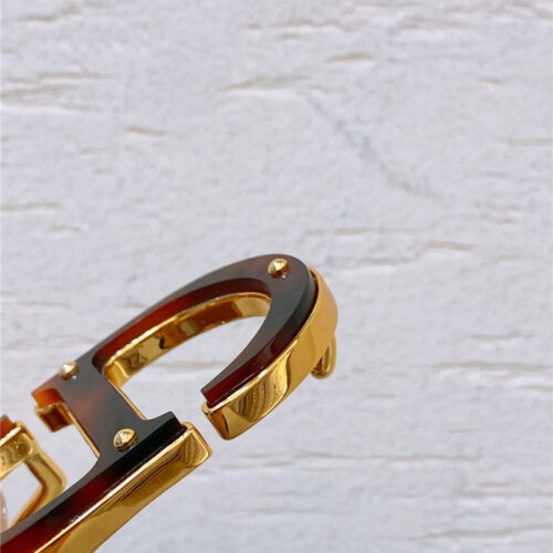 High Quality Luxury Dior Gold Brass Metal 30 Montaigne *Cd* Belt – Style 30342 product detail