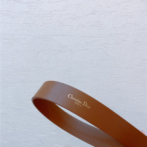 High Quality Luxury Dior Gold Brass Metal 30 Montaigne *Cd* Belt – Style 30342 product detail