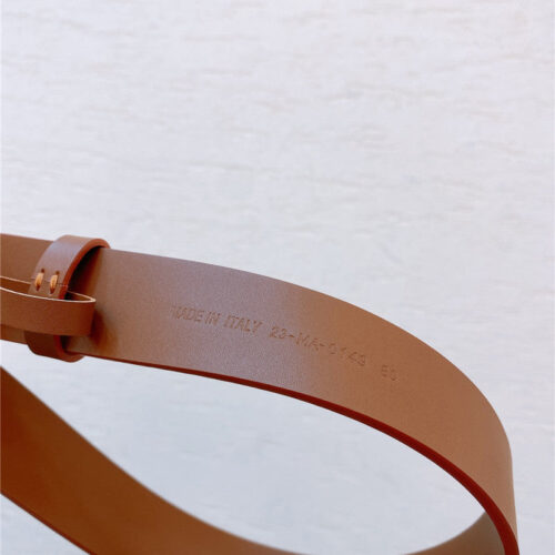 High Quality Luxury Dior Gold Brass Metal 30 Montaigne *Cd* Belt – Style 30342 product detail
